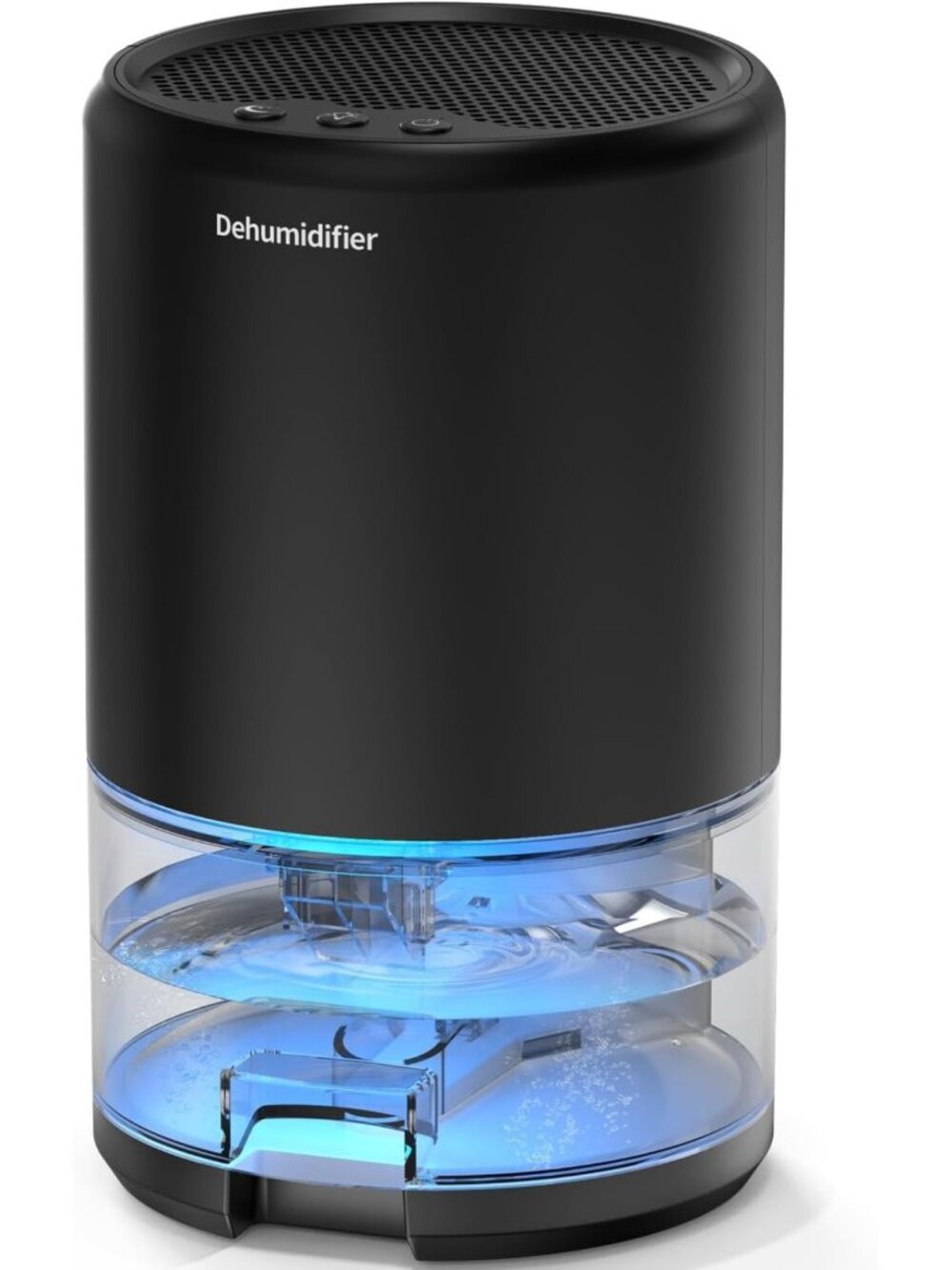 Compact 35 oz Dehumidifier for Home, Bathroom & Bedroom - Ultra-Quiet, Auto Shut